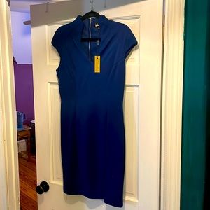Alexa Admor Navy Dress - Medium